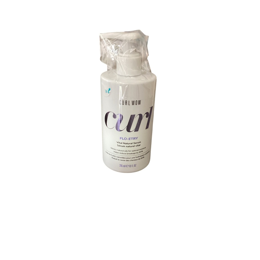 Color Wow Curl Wow Flo-Etry Vital Natural Serum 10oz 295ml Curly Hair Treatment